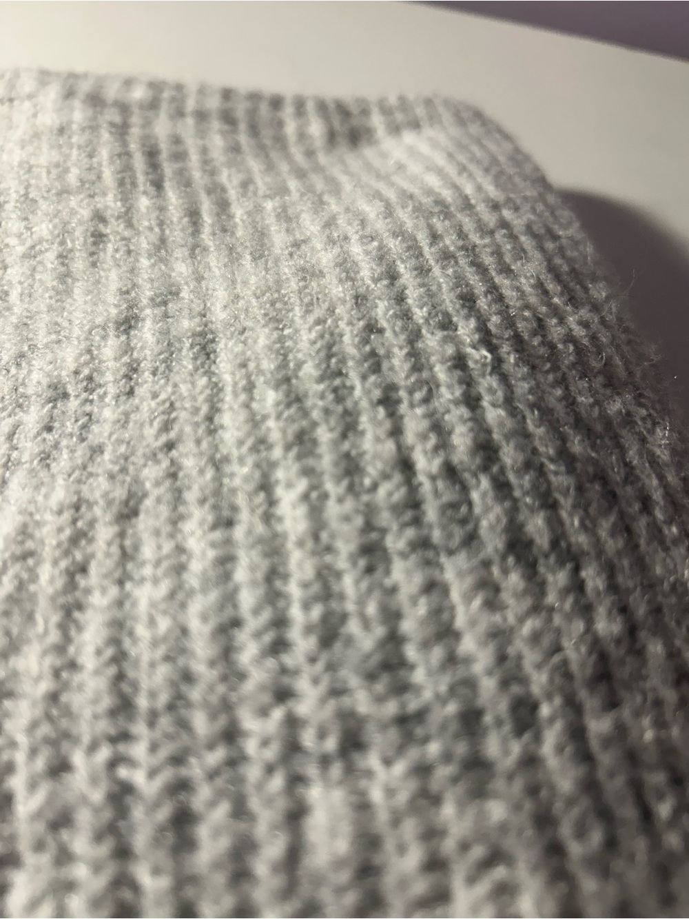 Sincerely Jules Light Gray V-Neck Button Cardigan Sweater - Picture 4 of 5